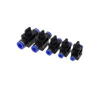 Raccordi pneumatici PY/PU/PV/PE/HVFF/SA Tubi aria/acqua e connettori for tubi A spinta diretta da 4 a 12 mm Raccordi rapidi for tubi flessibili in plastica 1 pz(HVFF,Tube 10mm)