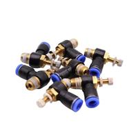 Raccordi pneumatici regolabili serie SL 10/20 pezzi SL4-M5 SL4-01 SL6-M5 SL6-01 SL8-M5 SL10-01 valvola di regolazione aria connettore rapido(SL8-01,10PCS)