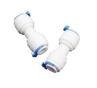 Raccordi rapidi for tubi di irrigazione pneumatici con bloccaggio a slittamento dritto da 1/4 di pollice, 5 pezzi, connettore for acqua da giardino da 6 mm