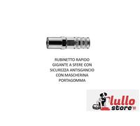 Raccordi Rubinetti Innesti rapidi serie GIGANTE aria compressa varie misure