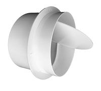 Raccordo Ø 80 Mm con Valvola di Non Ritorno per Tubo di Ventilazione Condotto E Sistema di Estrazione. Impedisce Il Ritorno del Fluido Circolante.