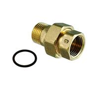 Raccordo 3 Pezzi Dritto Maschio/femmina 1/2" Ottone Giallo Icma