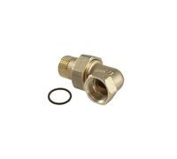 Raccordo 3 pz curvo con sede e O-Ring in ottone giallo 3/4" Ottone