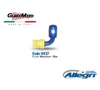RACCORDO 90° BLU ORO Ø 10,1 TUBAZIONE FRENO MOTOCICLI SCOOTER A0437