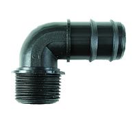 RACCORDO A 90° CON FILETTO MASCHIO M 20 x 1/2