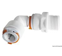Raccordo a 90° femmina con maschio da 3/8"