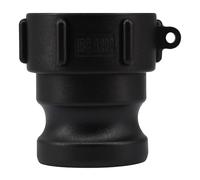 Raccordo a camma e scanalatura da 2", adattatore IBC Tote A200, 2" Buttress x adattatore maschio 2", filettatura grossa da 5,1 cm, 1 pezzo