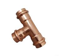 Raccordo a compressione a forma di V, raccordo a compressione, design a T, utilizzato per giunti in rame (2,5 cm)