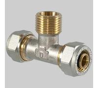 Raccordo a compressione a TEE Maschio - 26 x 3/4 x 26