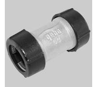RACCORDO A COMPRESSIONE IN GHISA DOPPIO - 24,6 - 27,3 DN 20