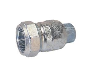 Raccordo a compressione in ghisa per tubi in acciaio Gebo M 1 1/4 01.150.00.04