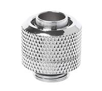 Raccordo a compressione per tubo morbido G1/4 "per 3/8" ID 2 Computer Raffreddamento Ad Acqua Rapido Stringere Attraverso Giunto Diritto Dissipatore di Calore Pin CPU Raffreddamento Radiatore Memoria