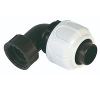 RACCORDO a COMPRESSIONE per TUBO SPIRALATO GOMITO FILETTATO FEMMINA 40 x 1"1/2