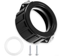 Raccordo a dado diviso da 5 cm per riscaldatori Balboa e Coleman Spa, kit di guarnizioni in plastica e gomma con viti, guarnizione a prova di perdite per montaggio del riscaldatore, per una facile