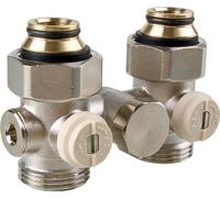 Raccordo a doppia sfera Caleffi DN20 passaggio