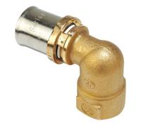 Raccordo a gomito 90 gradi filettato Giacomini F 3/4 26x3 mm RM129Y049