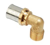 Raccordo a Gomito 90 gradi filettato Giacomini M 1 pollice 32x3 mm RM127Y059