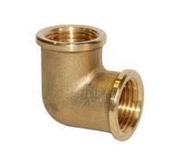 Raccordo a gomito 90 gradi per tubi IBP F/F 1 1/2 in ottone 8090 M12000000