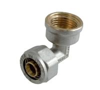 Raccordo a gomito Ape F 1/2 x 16 mm ottone 3752F121620