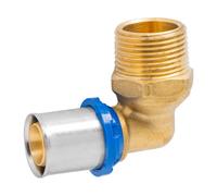 Raccordo a gomito Ape M 3/4 x 26 mm ottone ARL3004300