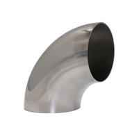 Raccordo a gomito da 90 gradi in acciaio inox 304, connettore saldato sanitario for l'industria alimentare e farmaceutica - 1 pezzo(51mm-1.5mm)