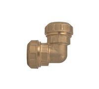 RACCORDO A GOMITO DOPPIO OTTONE ITAP Diam 40 Raccordi Polietilene Ottone Itap