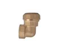 iTap Raccordo a gomito F in ottone 1" 1/4 x 40 mm per tubi in polietilene