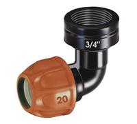 Gomito Diam 20Mm Fil. 3/4" F Claber