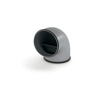 Raccordo A Gomito In Acciaio 90° SR-RBV 150 Zincato