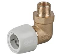 RACCORDO A GOMITO M.OTT. 1/2"X15