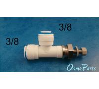 Raccordo a gomito regolatore flusso Tds 3/8 - 3/8 osmosi inversa filtro acqua