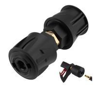 Raccordo a innesto rapido ad alta pressione per tubo flessibile Karcher, adattatore per tubo flessibile M22 da 14 mm, compatibile con Kärcher K2 K3 K4 K5 K6 K7 raccordi femmina per pistola