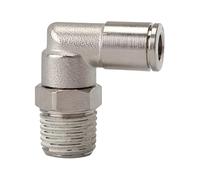 Raccordo a L »Metallica«, girevole, R 1/2 a., per tubo esterno Ø 12 mm, pressione di lavoro max. 16 bar, ottone nichelato