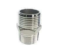 Raccordo a nipplo esagonale dritto maschio Raccordi 304 Raccordo filettato in acciaio inossidabile da 1/2"(DN32)