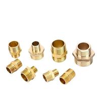 Raccordo a nipplo esagonale for tubo, adattatore rapido 1/8 1/4 3/8 1/2 3/4 1 Standard Pipe Thread, raccordo adattatore, boccola esagonale di riduzione, boccola(3l8 to 3l8,50 PCS)