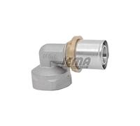 Raccordo A Pressare Curvo Femmina 3/4" 26 X 3 Per Multistrato Icma