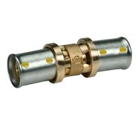 Raccordo a pressare Giacomini Ø 16x2 mm diritto per gas Ottone