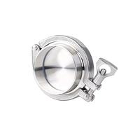 Raccordo a saldare in acciaio inossidabile, Kit raccordi Tri Clamp in acciaio inossidabile 304 da 19 mm a 168 mm, 4 pezzi(19mm x ferrule 50.5)