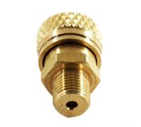 Raccordo a scollegamento rapido per aria con filettatura femmina M10, connettore pneumatico da 8 mm, in ottone, ad alta pressione, accoppiatore per tubo gonfiabile, 5000 PSI industriale (testa femmina