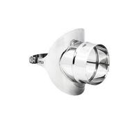 RACCORDO A SELLA PER CANNE FUMARIE ESISTENTI - INOX - PER STUFE e CAMINI