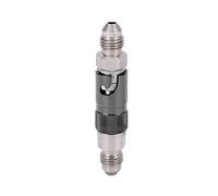 Raccordo a Sgancio Rapido Per Fluido Linea Freno Moto Adattatore Fluido Linea Freno in Acciaio Inossidabile Accoppiatore Liquido Freni Universale Per Moto(nero)