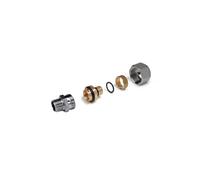 Raccordo a stringere Giacomini diritto Ø 20x2 mm maschio 1/2" per acqua Ottone