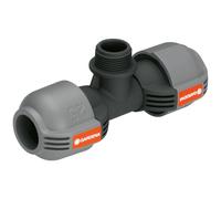 Raccordo a T 25 mm x filettatura maschio 3/4"