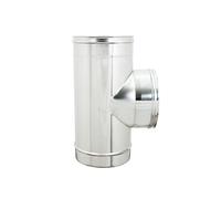 Raccordo a t 90° inox aisi 304 d. 80