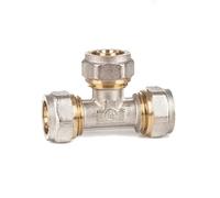 Raccordo a "t" a stringere per multistrato