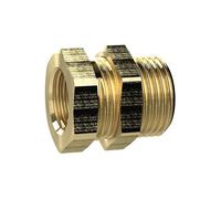 Raccordo a T AG, M54 x 2, IG G 1 1/2, SW1 60, SW2 65, ottone, pressione di lavoro max. 25 bar Max. 150 °C