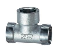 Raccordo a T Far 1/2" F con 2 monoconi cromato 5460 12