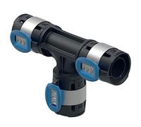 RACCORDO A "T" FLOWFIT UGUALE PER MULTISTRATO A PRESSARE ø16/16/16 MM GEBERIT