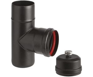 Raccordo a T per canna fumaria stufe pellett Ala Aeternum