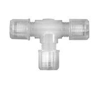 Raccordo a T per tubo 6/8 mm, pressione max. 10 bar (20 °C) / max. 1 bar (170°C), PFA
